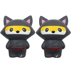 cute cartoon fox slow rebound stress relief fidget toy