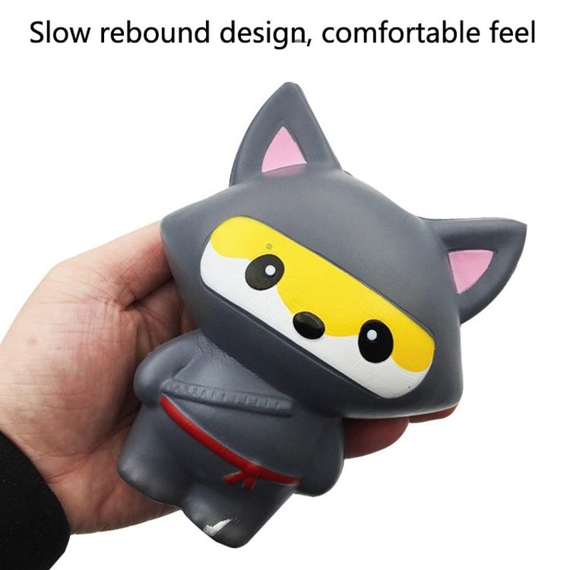 Cute Cartoon Fox Slow Rebound Stress Relief Fidget Toy