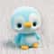 Cute PVC Bear Doll Flocking Animal Figurine Kids Gift Decorative Desk Ornament 5