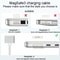 USB-C to MagSafe Braided Fast Charging Cable for MacBook Air Pro Midnight Blue
