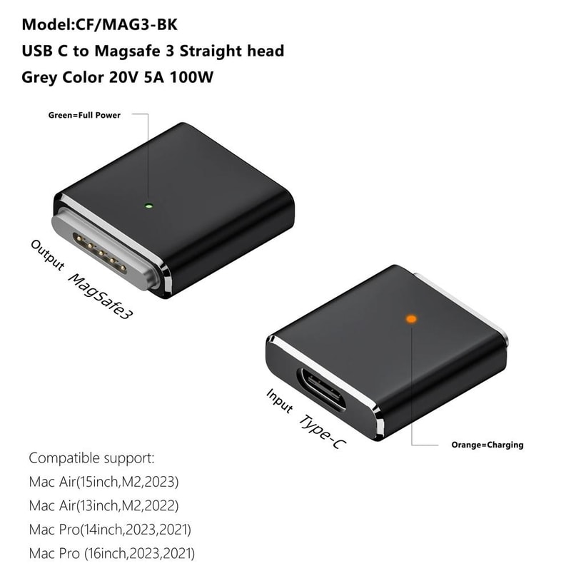 MagSafe to Magnetic Charging Adapter for MacBook