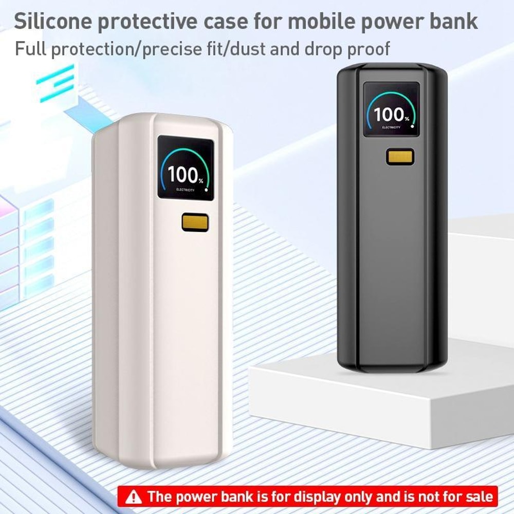 Xiaomi Power Bank Case Silicone Shockproof Cover for Portable Charger