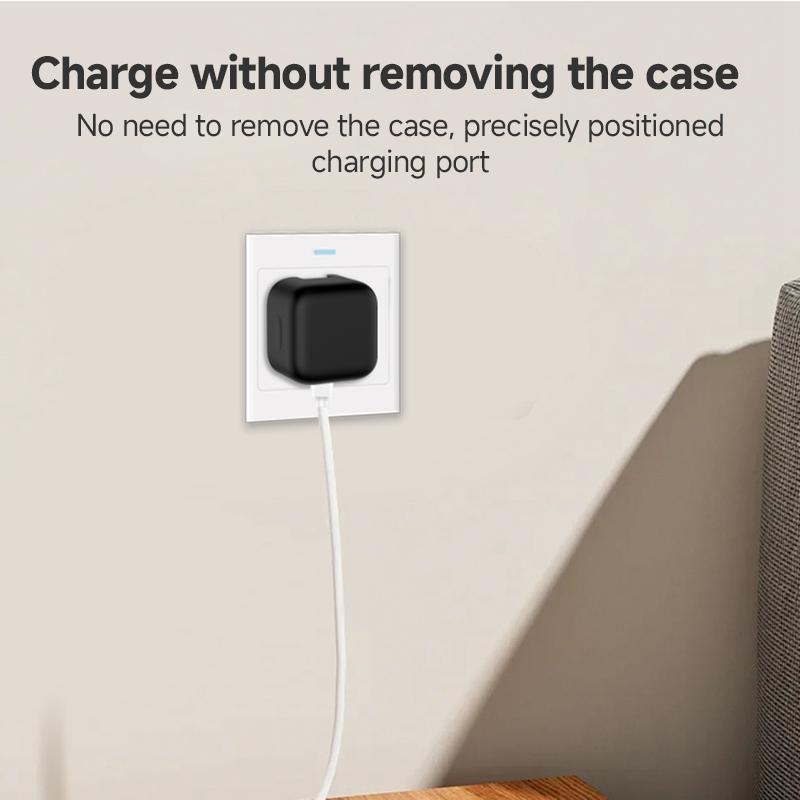 Apple Charger Case Silicone Cover Shockproof MacBook Power Adapter Protector