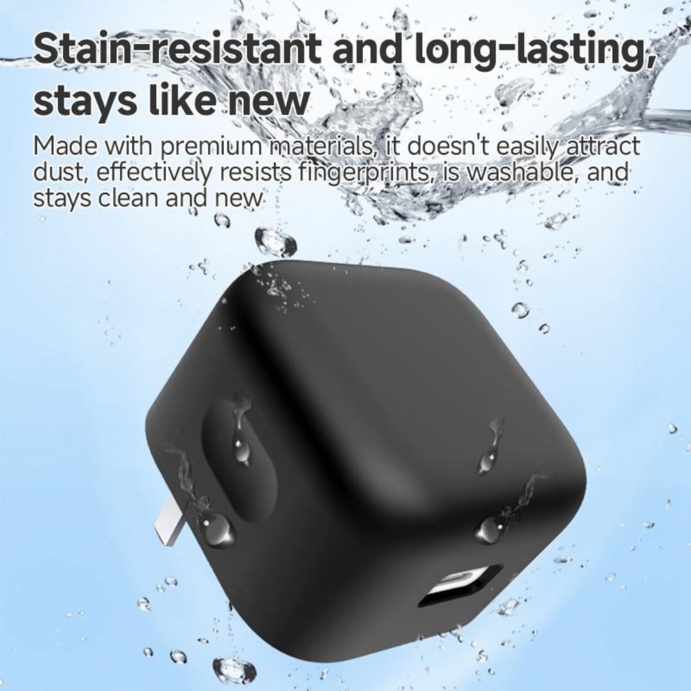 Apple Charger Case Silicone Cover Shockproof MacBook Power Adapter Protector