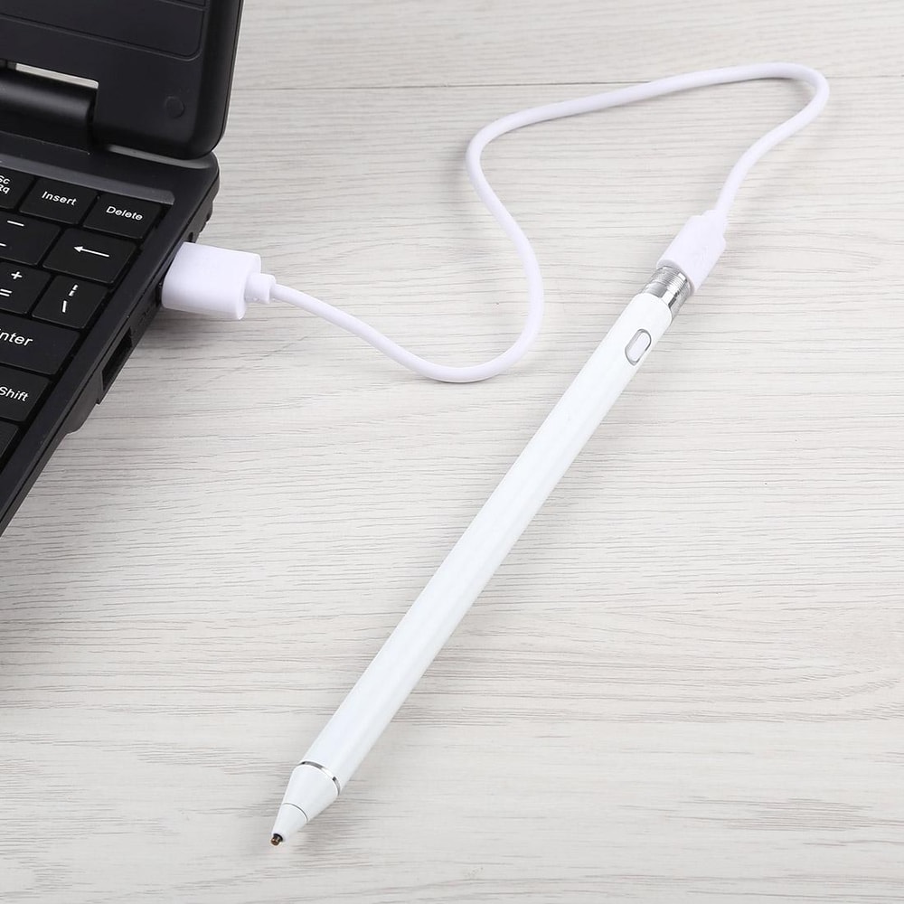 Precision Rechargeable Stylus Pen for iPad and Smartphones with Fine Tip Control