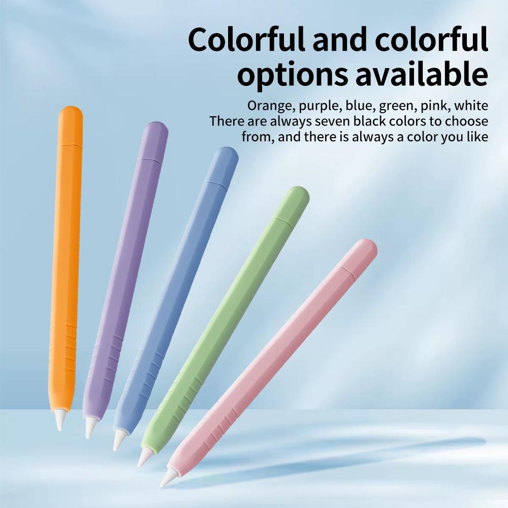Silicone Apple Pencil USB-C Case with Anti-Slip Grip Protective Sleeve