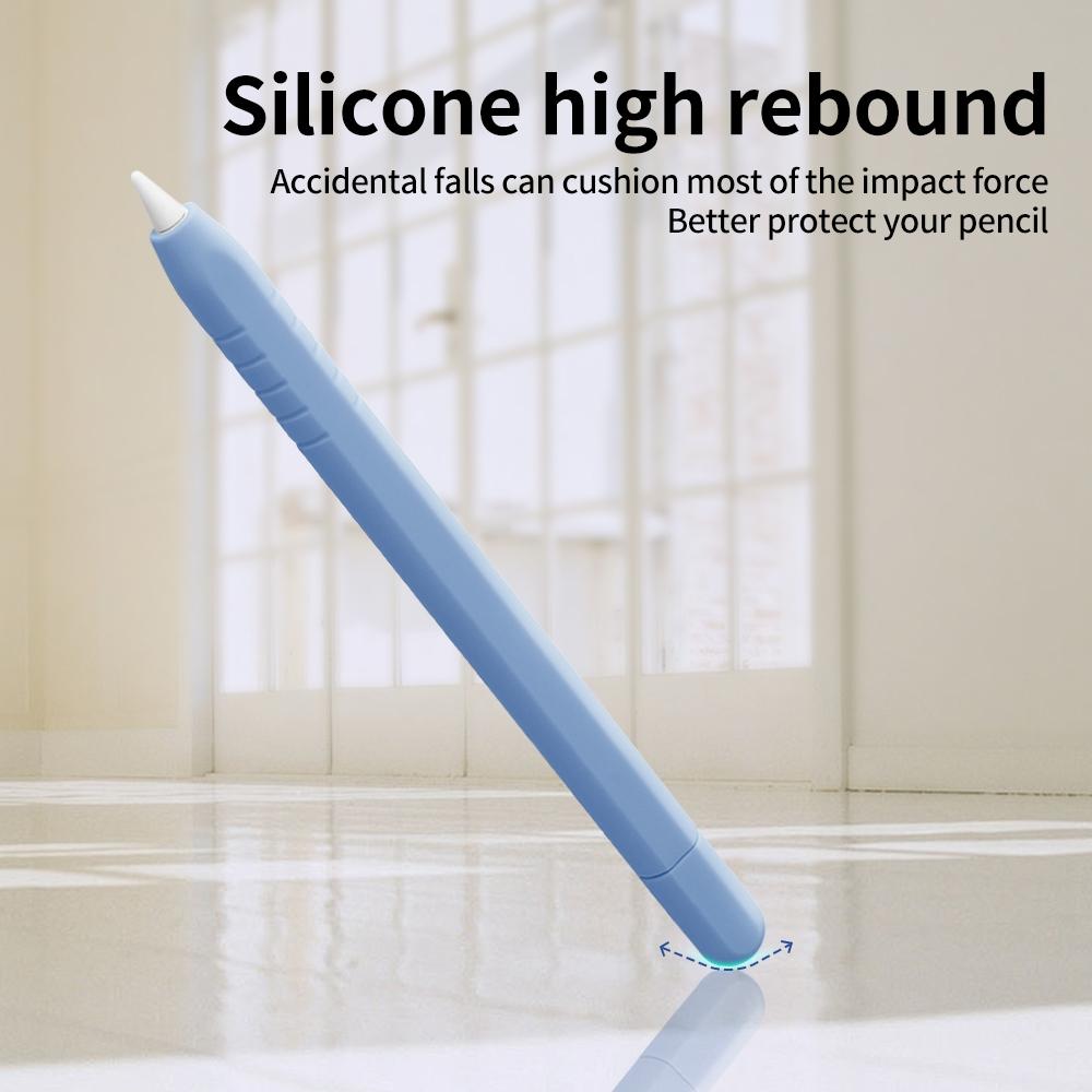 Silicone Apple Pencil USB-C Case with Anti-Slip Grip Protective Sleeve