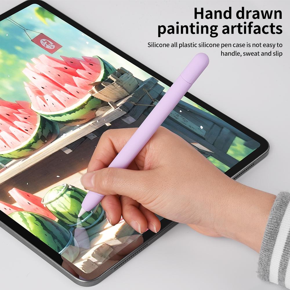 Silicone Apple Pencil USB-C Case with Anti-Slip Grip Protective Sleeve