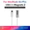 MagSafe 1 to USB-C PD Fast Charging Cable L Shaped for MacBook Air Pro