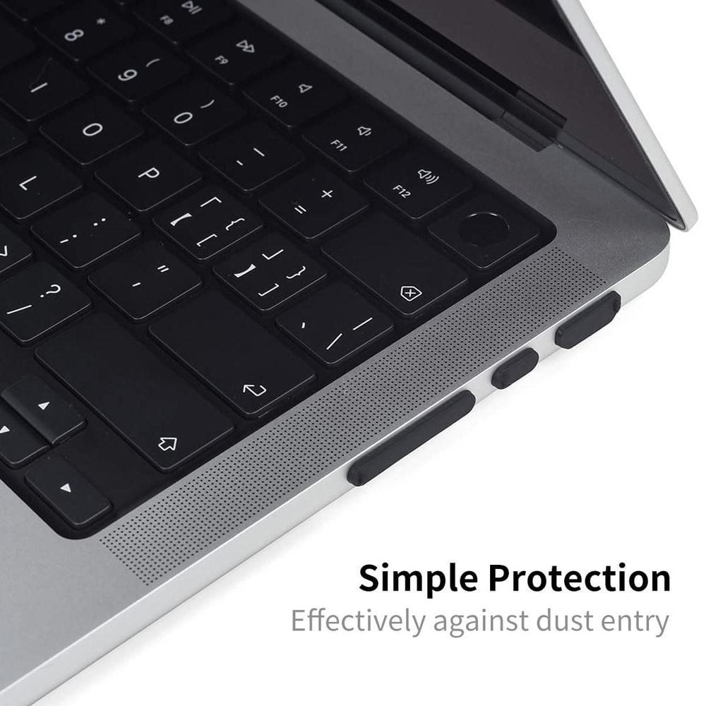 MacBook dust plug, laptop port dust cover, MacBook Air dust plugs, silicone dust proof plugs, MacBook port protector