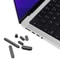MacBook dust plug, laptop port dust cover, MacBook Air dust plugs, silicone dust proof plugs, MacBook port protector