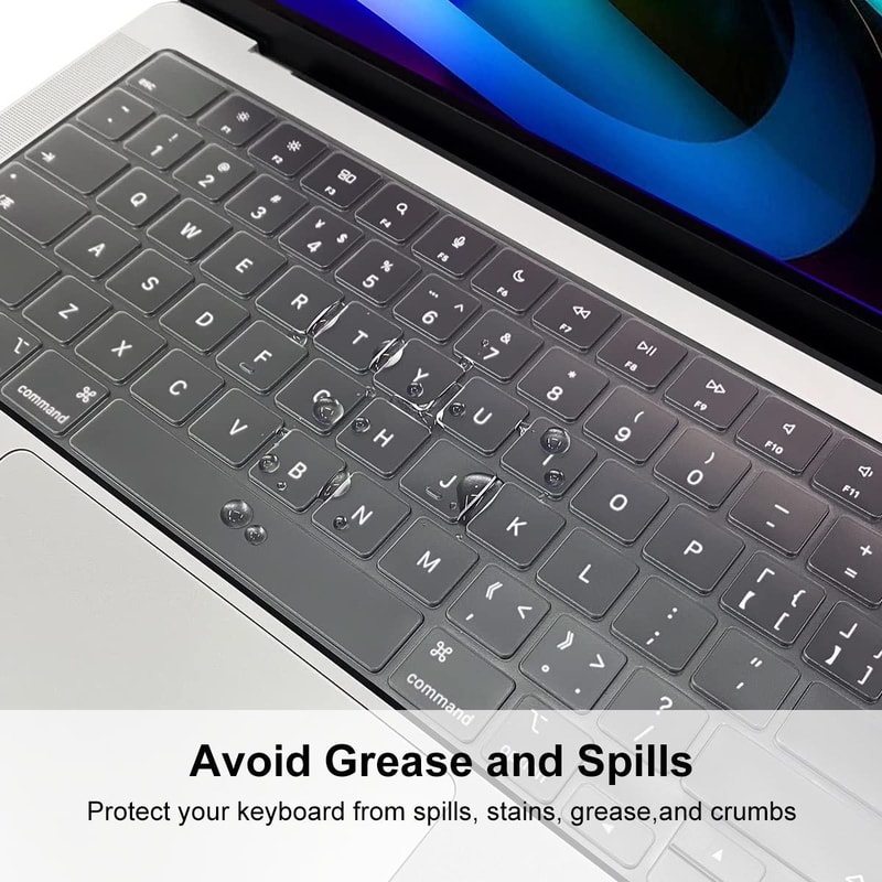 Version TPU MacBook Keyboard Cover for MacBook Pro & Air Dust Proof Protector Film