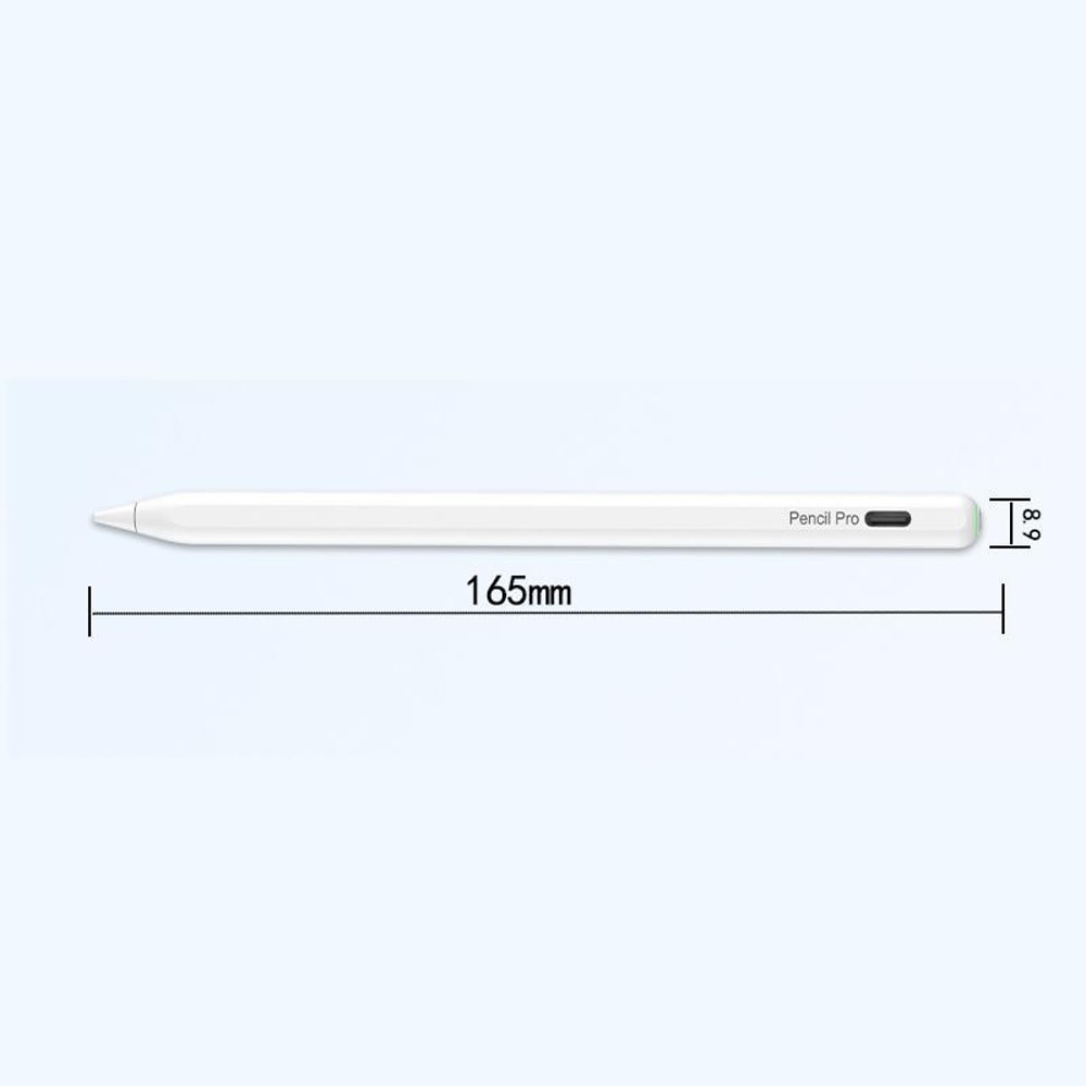 RedPepper P25 Pro iPad Stylus Pen Magnetic Charging Palm Rejection Capacitive Stylus (White)