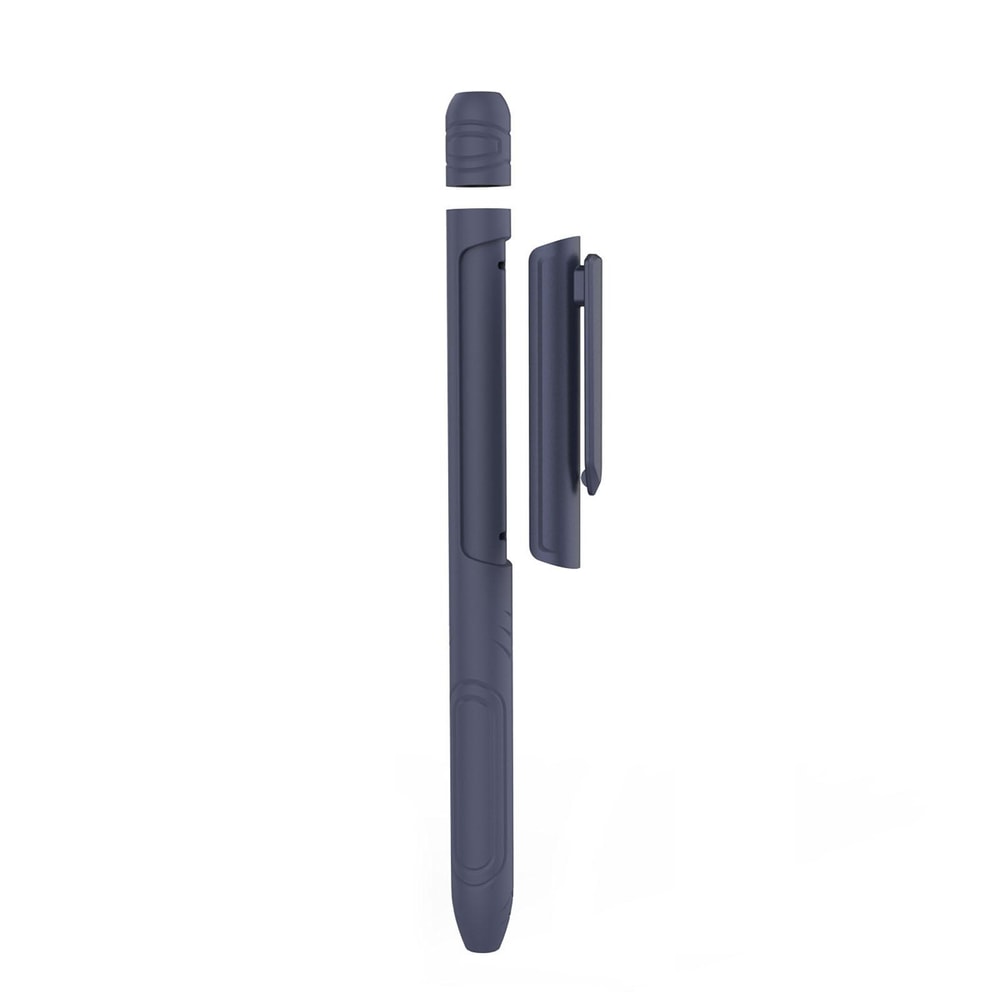 Apple Pencil 1 Silicone Protective Case with Clip Triple Defense Sleeve Anti-Scratch Cover
