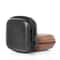 Retro Leather Tech Pouch Cable Organizer Case for Earphones and Travel Accessories