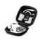 Retro Leather Tech Pouch Cable Organizer Case for Earphones and Travel Accessories