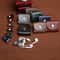 Vintage Leather Headphone Case Mini Portable Earbud Storage Pouch