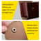 Vintage Leather Headphone Case Mini Portable Earbud Storage Pouch