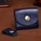Vintage Leather Headphone Case Mini Portable Earbud Storage Pouch
