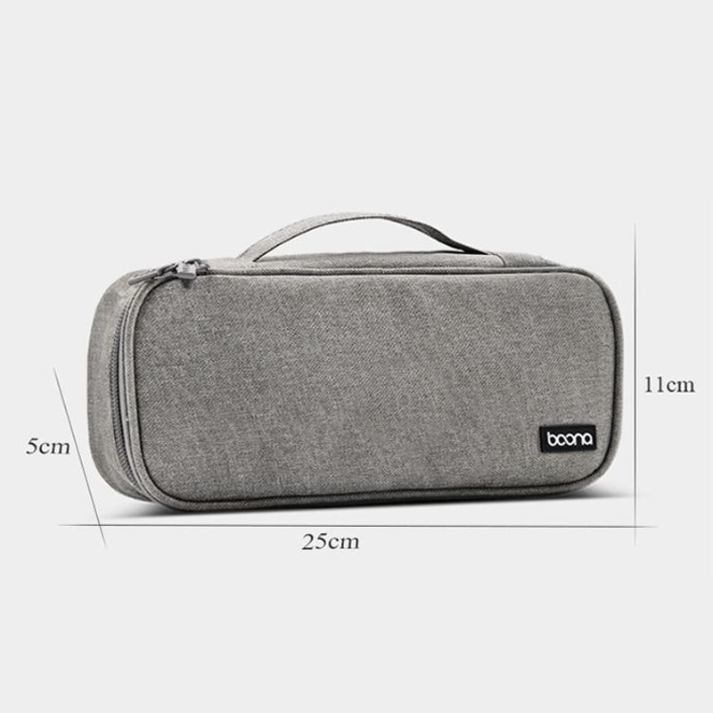 Baona Laptop Cable Organizer Bag Charger Storage Bag Electronics Travel Organizer Pouch