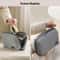 Double Layer RPET Travel Cable Organizer Bag Tech Storage Pouch