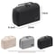 Double Layer RPET Travel Cable Organizer Bag Tech Storage Pouch