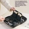 Double Layer RPET Travel Cable Organizer Bag Tech Storage Pouch
