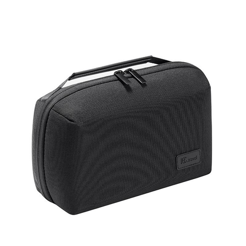 Double Layer RPET Travel Cable Organizer Bag Tech Storage Pouch