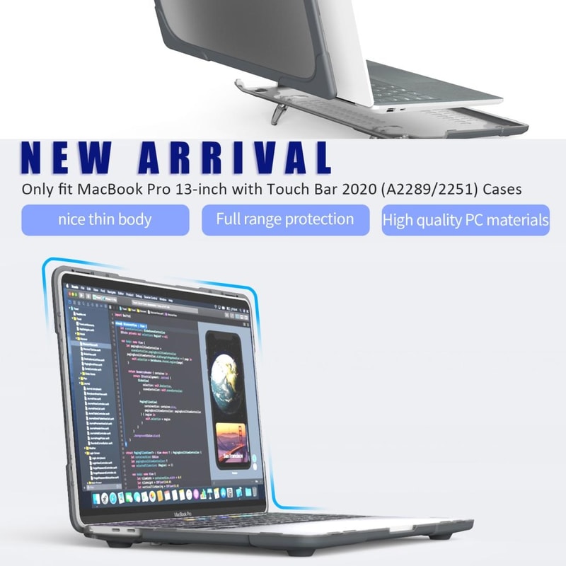 MacBook Pro Shockproof Protective Case & Organizer Storage Bag Water Resistant Laptop Sleeve
