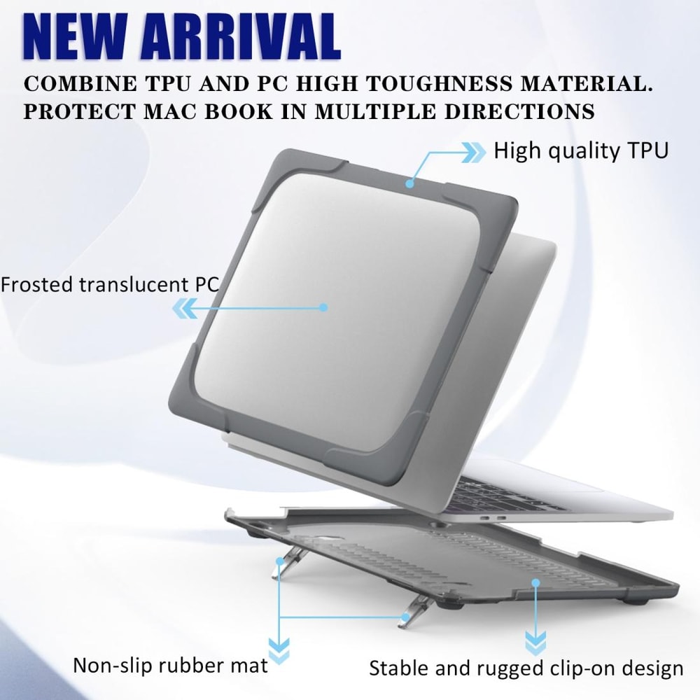 MacBook Pro Shockproof Protective Case & Organizer Storage Bag Water Resistant Laptop Sleeve