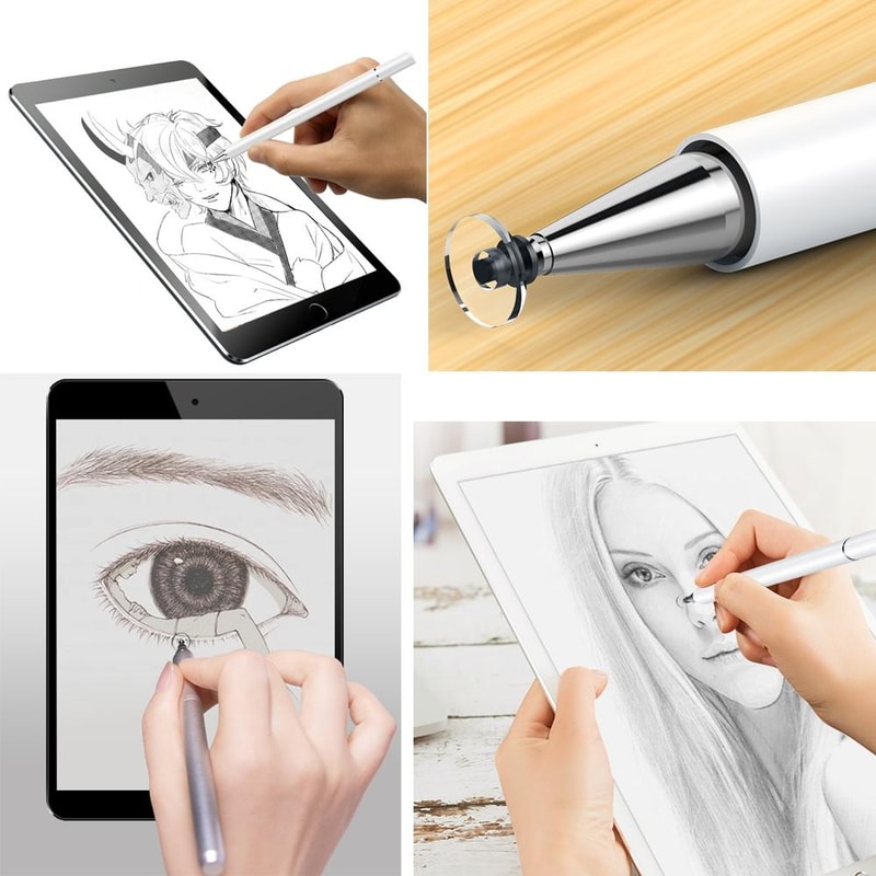 2 in 1 Capacitive Stylus Pen Universal Touchscreen
