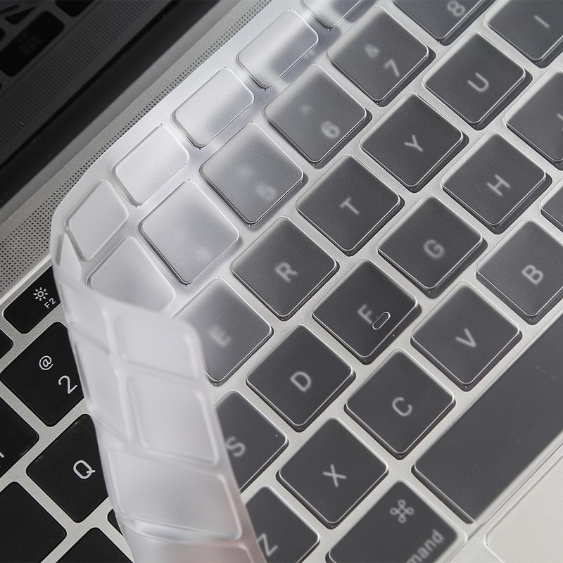 Ultra Thin Silicone Keyboard Protector for MacBook Pro 13–15 & Air 13 Dust Proof Cover Film