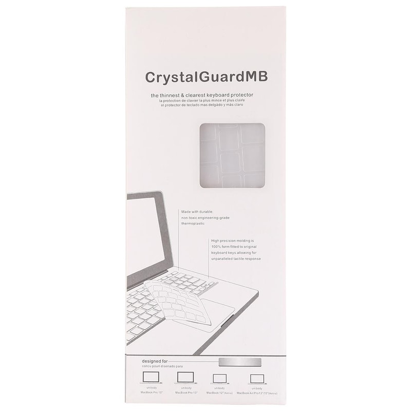 Ultra Thin Silicone Keyboard Protector for MacBook Pro 13–15 & Air 13 Dust Proof Cover Film