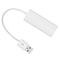 USB 2.0 Fast Ethernet Adapter White – USB to LAN Converter for Stable Wired Internet Connection