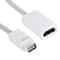 Mini DVI to HDMI Adapter for MacBook Pro Plug and Play Video Converter White