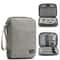 Baona Double Layer Cable Storage Bag Travel Data Cable Organizer for Digital Accessories