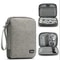 Baona Double Layer Cable Storage Bag Travel Data Cable Organizer for Digital Accessories