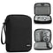 Baona Double Layer Cable Storage Bag Travel Data Cable Organizer for Digital Accessories