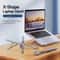 Foldable X-Shaped Aluminum Laptop Stand Adjustable Portable Ergonomic Stand
