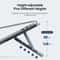 Foldable X-Shaped Aluminum Laptop Stand Adjustable Portable Ergonomic Stand