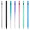 Active Capacitive Stylus for iPad Pressure & Tilt Sensitive Pen with LED Power Indicator
