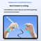 Active Capacitive Stylus for iPad Pressure & Tilt Sensitive Pen with LED Power Indicator