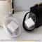 Transparent Cable Organizer Pouch Set with Keychain Earphone Storage Case for Chargers and Accessories