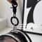 Transparent Cable Organizer Pouch Set with Keychain Earphone Storage Case for Chargers and Accessories