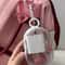Transparent Cable Organizer Pouch Set with Keychain Earphone Storage Case for Chargers and Accessories