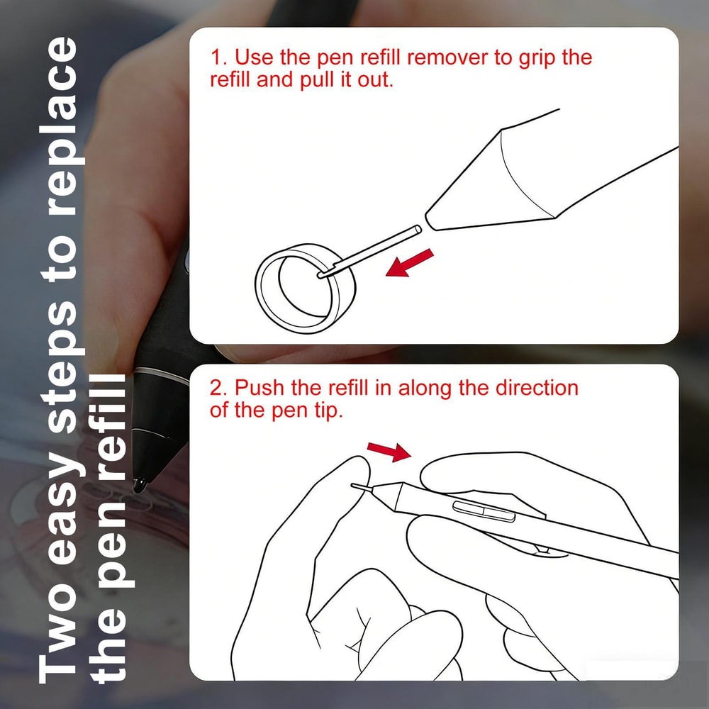 Magnetic Stylus Pen with Eraser Function Universal Touchscreen Pen for Tablets and Phones