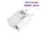 65W GaN charger PD 65W charger USB-C charger with QC4.0 fast charger, Type-C cable, UK Plug for Laptop & Phone