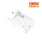 TE-PD46 GaN 100W PD 45W USB-C Fast Charging Charger with Type-C Cable UK Plug for Laptop Phone Tablet