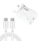 TE-PD46 GaN 100W PD 45W USB-C Fast Charging Charger with Type-C Cable UK Plug for Laptop Phone Tablet