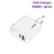 65W GaN PD USB-C Fast Charger EU Plug with QC4.0 Cable